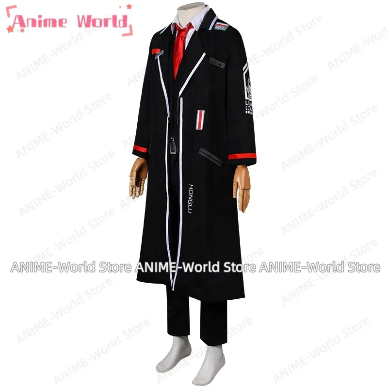 ชุดคอสเพลย์อนิเมะฮงหลู่จากบริษัทลิมบัส ชุดยูนิฟอร์มสีดำ ชุดแฟนซีสำหรับงานแฟนซี งานคาร์นิวัล วันฮาโลวีน พร้อมวิกผม