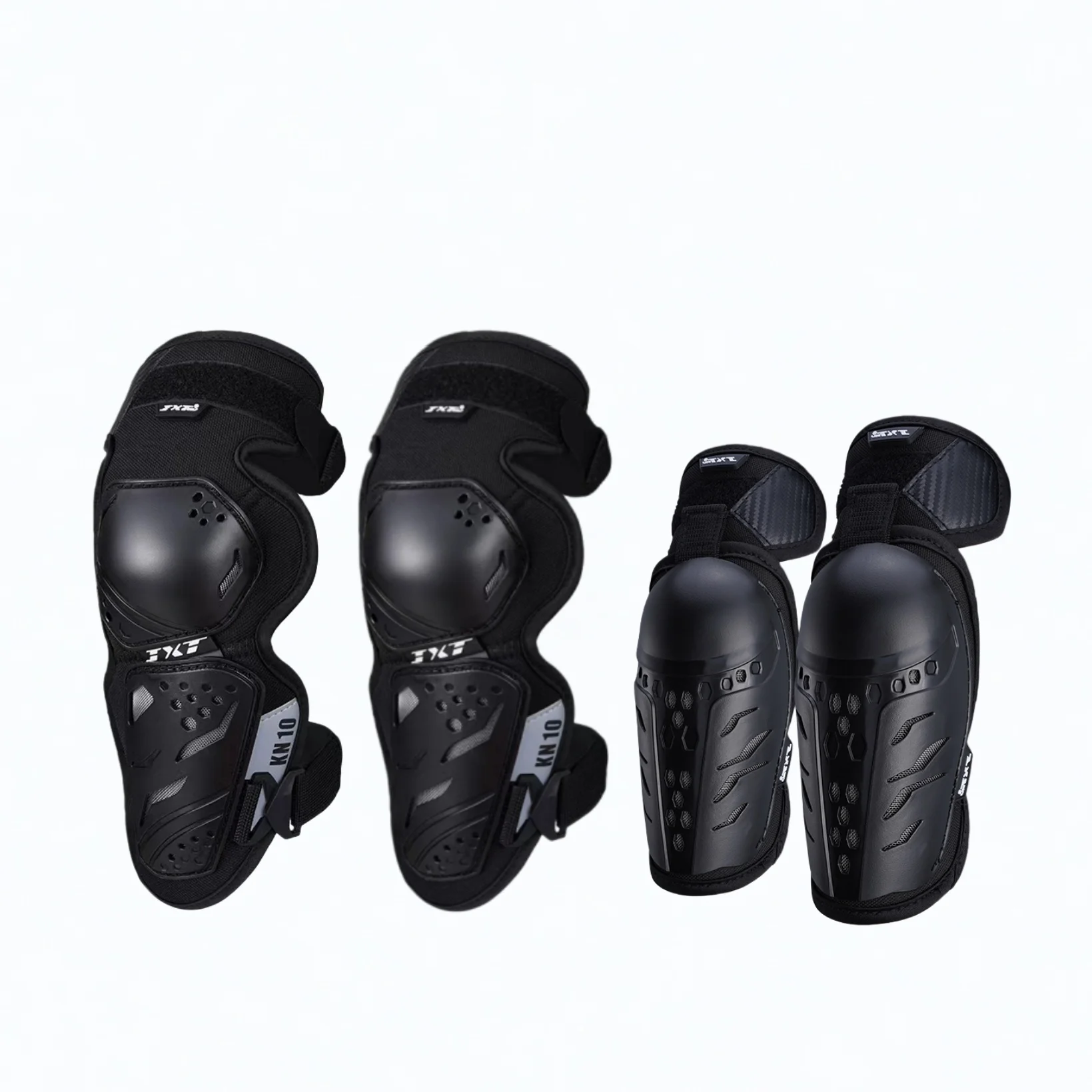 Kids Youth Knee Elbow Guards Shock Absorbing Mountain Bike MTB Motocross Dirt Bike Riding Protective Pads impact protection