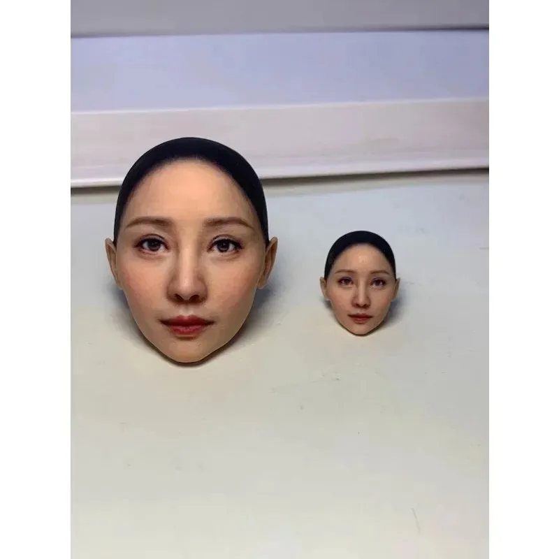 หัวแกะสลักทหารสเกล 1/6 1/12 รูปแบบสาวงามเซ็กซี่สไตล์จีน หลิวหยาน สำหรับตุ๊กตาขนาด 12/6 นิ้ว อุปกรณ์เสริมสำหรับตัวตุ๊กตา