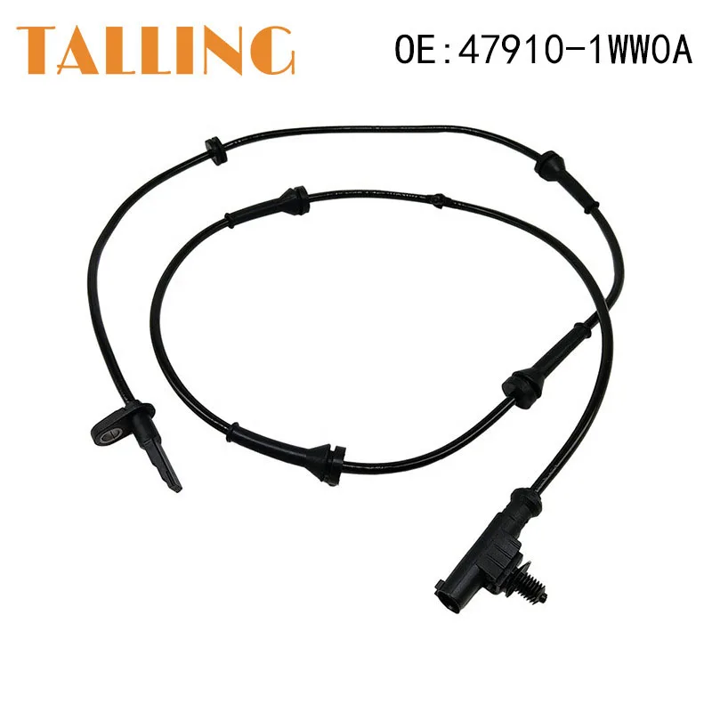 

47910-1WW0A New Front Left Right ABS Wheel Speed Sensor for Infiniti FX35 FX37 FX50 2008 2009 2010 479101WW0A 0265008383