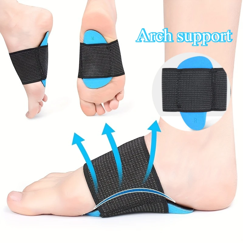 EVA sports foot cushion half insole internal and external eight correction men and women flat foot arch support adult foot arch
