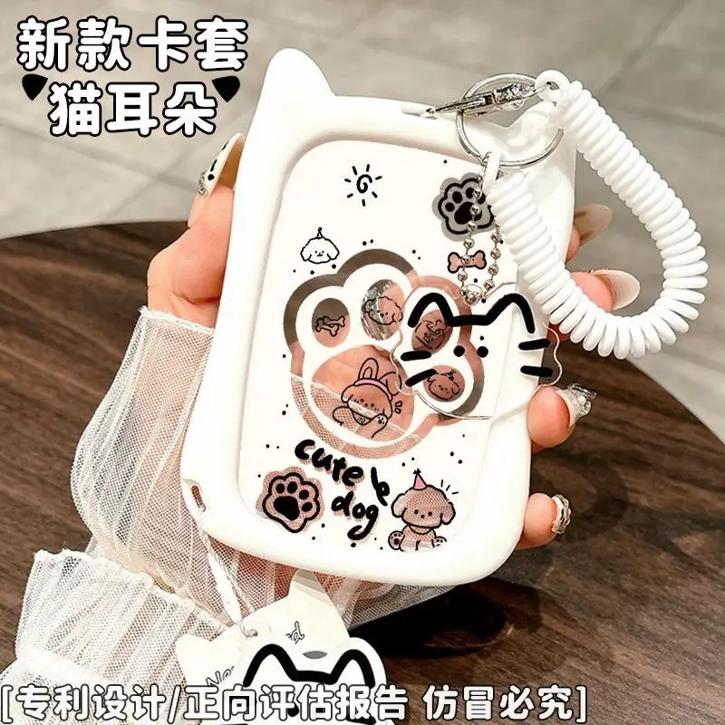 Multi-purpose Card Holder Protective Cover for Student Campus Meal Card, Bus Metro Transit Card, Access Control Card