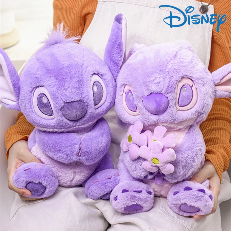 

30cm New Disney Lilo & Stitch Cartoon Stitch And Angel Plush Doll Kawyai Pillow Room Decorate Kids Toy Valentine's Day Gifts