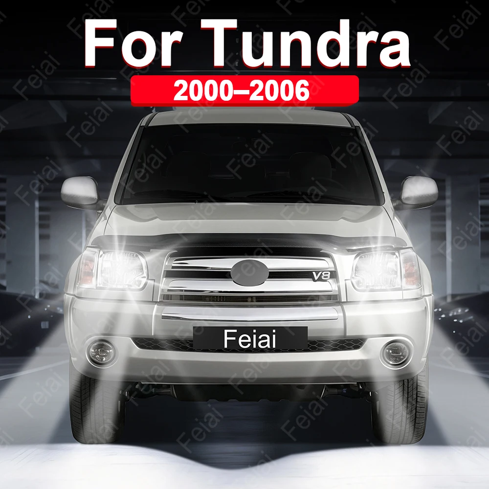 LED Headlight Bulb Car Headlamp For Toyota Tundra 2000 2001 2002 2003 2004 2005 2006 Auto Accessories LED Canbus Lights Lamps