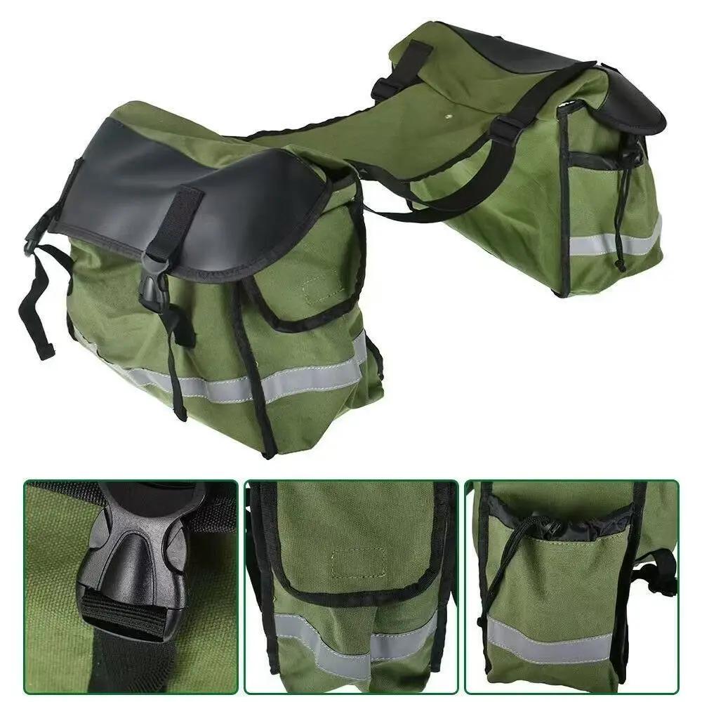 

Motorcycle Bicycles Luggage Cargo Rack Carrier for Cycling Traveling Commuting Bicycle Side Bag Bike Rear Seat Bag,