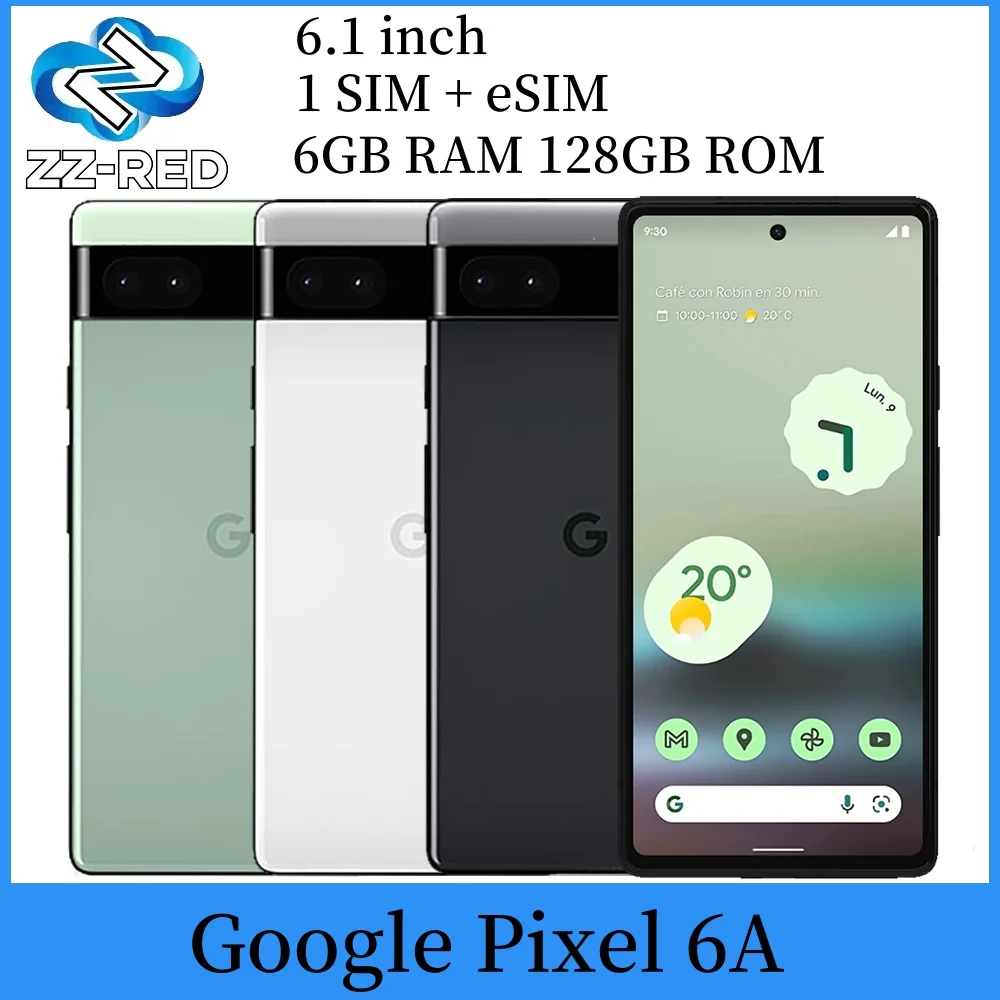 Google Pixel 6A 6GB RAM 128GB ROM 6.1