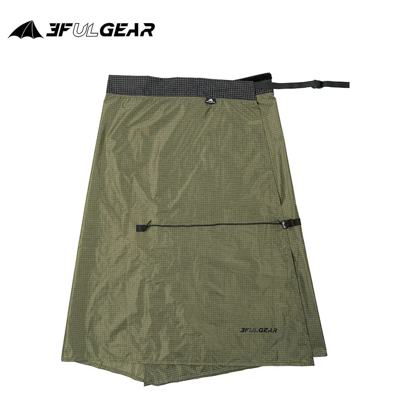 3F 20D Rain Cover DNM Material 98 / 108 Grams Light Weight Snow Skirt