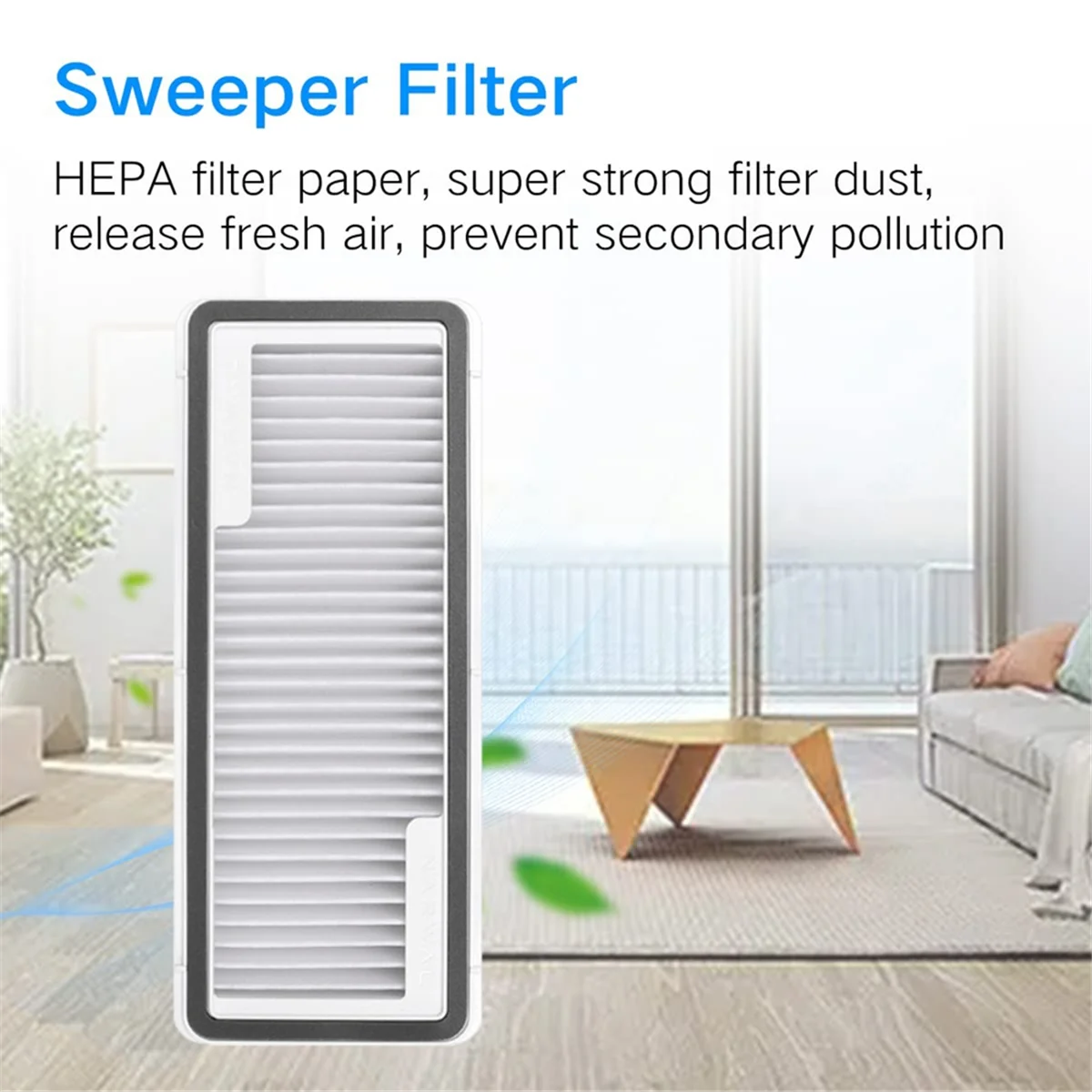 Filtro lavable A62K 8 Uds para aspiradoras Robot J4 / J4 Lite accesorios filtro HEPA pieza de repuesto