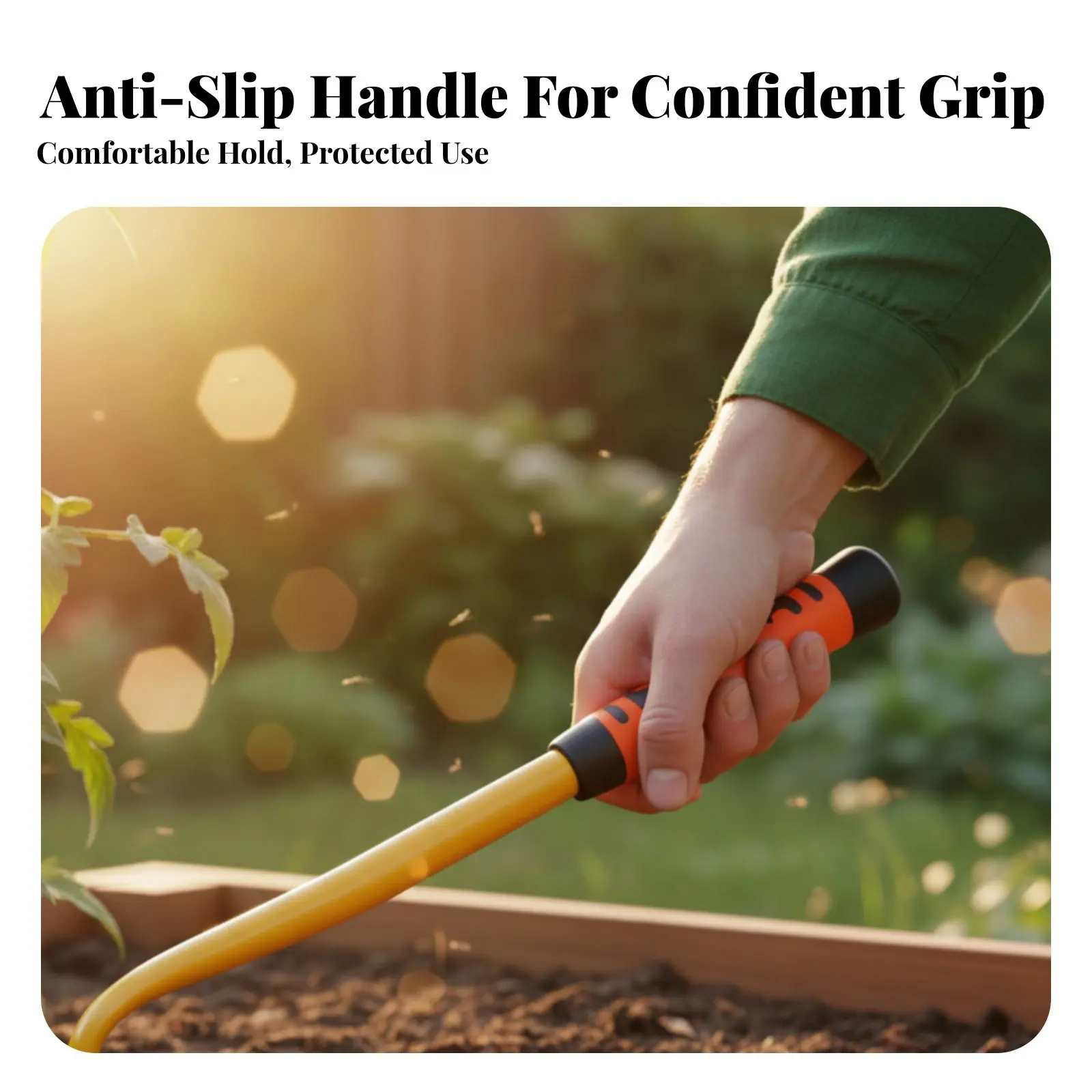 

Manganese Steel Weeding Hoe Deep Root Removal Uprooting Weeder Rake Weeding Rake High Strength Manual Uprooting Tool