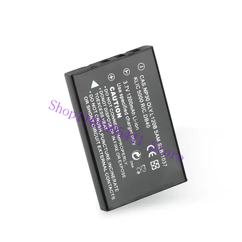 Replacement Battery for Fujifilm NP-60, Compatible 50i 601 F401 F401 Zoom F601 F601Z Camera