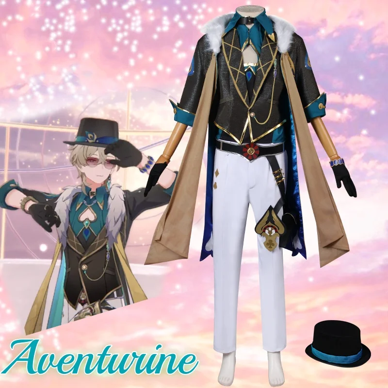 AventDolls-ハニカイの変装,スターのコスプレコスチューム,服,かつら,靴,ユニフォーム,不滅の会社のセット