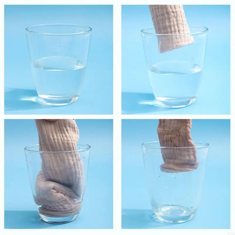 H37A 5 Pcs Towel cloth Baby Bath Towel Handkerchief Cotton Burp Cloth