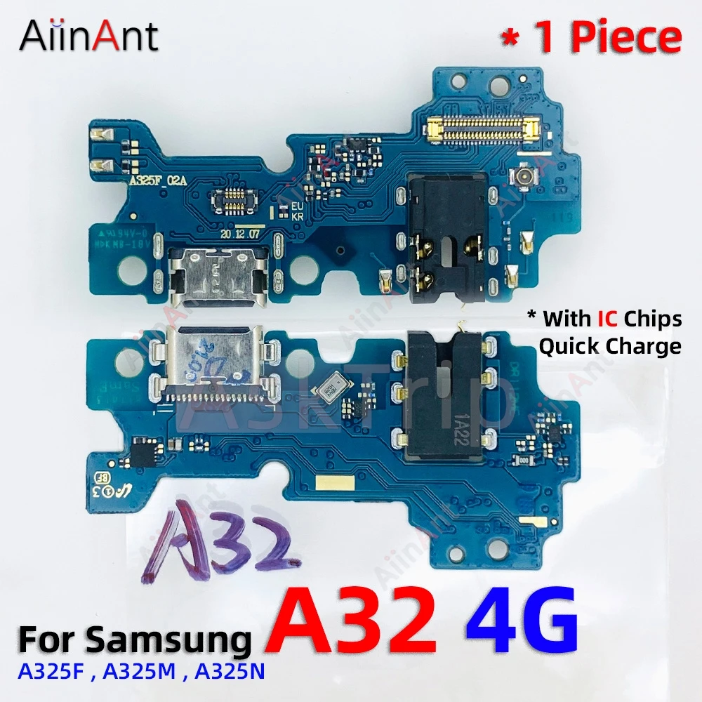 Dock USB Charger Fast Charging Port Connector Board Flex Cable For Samsung Galaxy A30 A31 A32 A33 A34 A35 A60 A70 A71 A72 A73