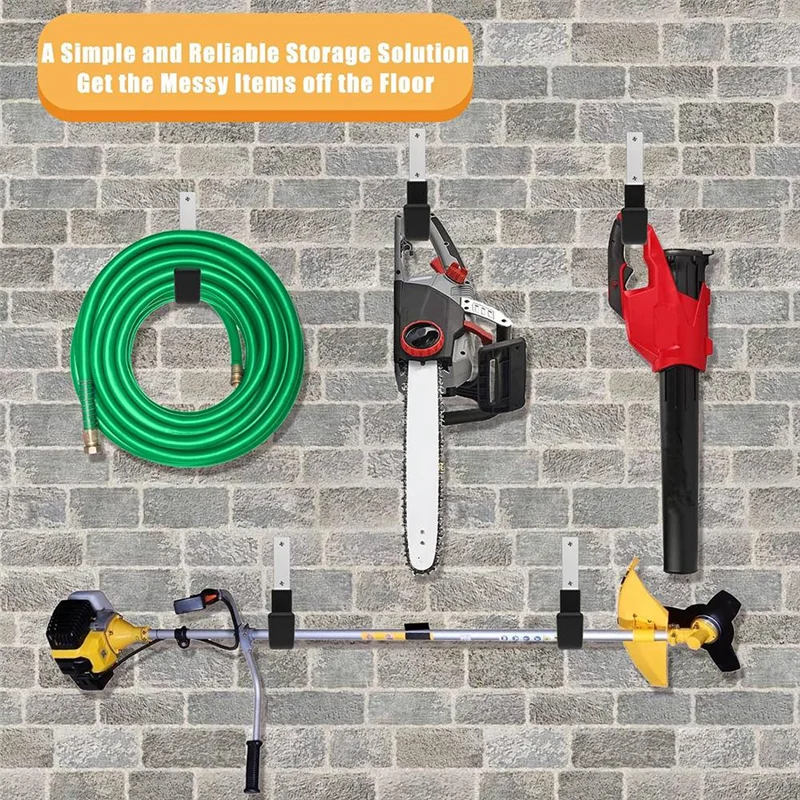 A01M-خطافات فائدة شديدة التحمل لتخزين المرآب، خطافات تثبيت على الحائط، خطافات المرآب شديدة التحمل، خطافات جدار المرآب