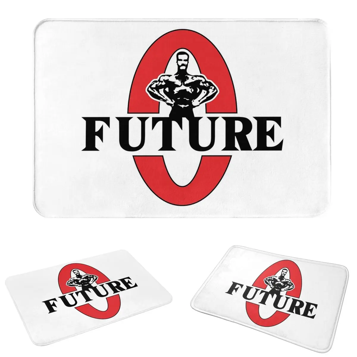 Future Mr Olympia Motivations Non-slip Doormat Floor Mat Antiwear Carpet Rug for Kitchen Entrance Home Bedroom Footpad Mats