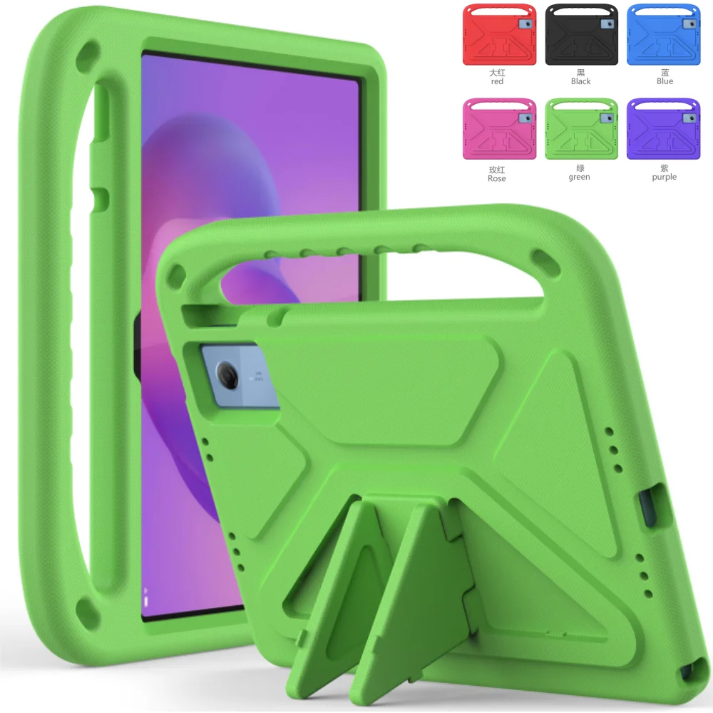 

Kids Case For Lenovo Tab Idea 11 TB336ZU TB336FU EVA Foam Handle Stand Shockproof Cover for Xiaoxin Pad 11 2025 11inch TB335FC