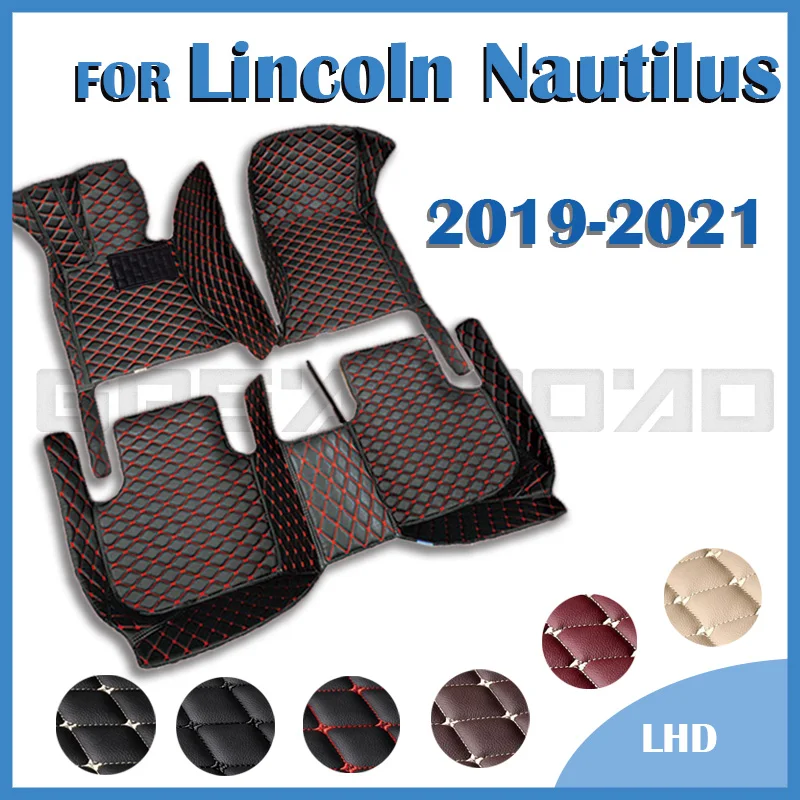 

Автомобильные коврики для Lincoln Nautilus 2019 2020 2021, индивидуальные автомобильные подкладки для ног, аксессуары для интерьера