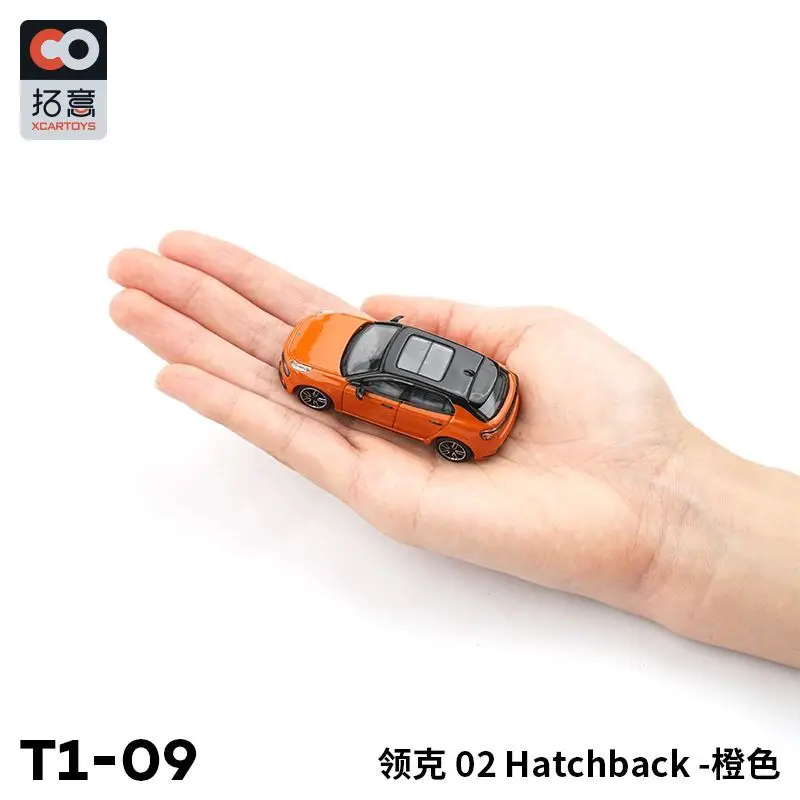 

Xcartoys 1/64 Lynk & Co 02, литая под давлением модель автомобиля из сплава в виде хэтчбека, мини-масштабная игрушечная машинка для мальчиков, коллекционный подарок
