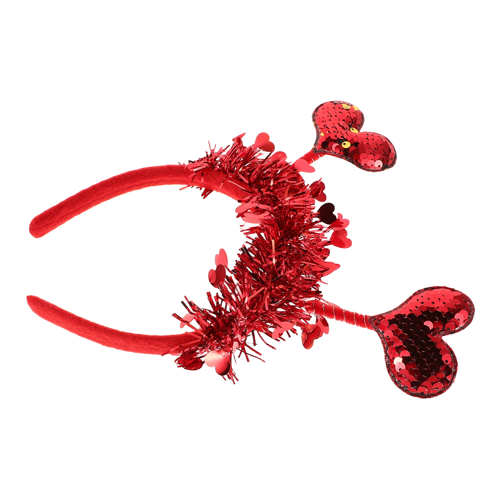 

Valentine's Day Heart Headband Cute Party Wedding Photo Prop Accessories for Women Romantic Decorations