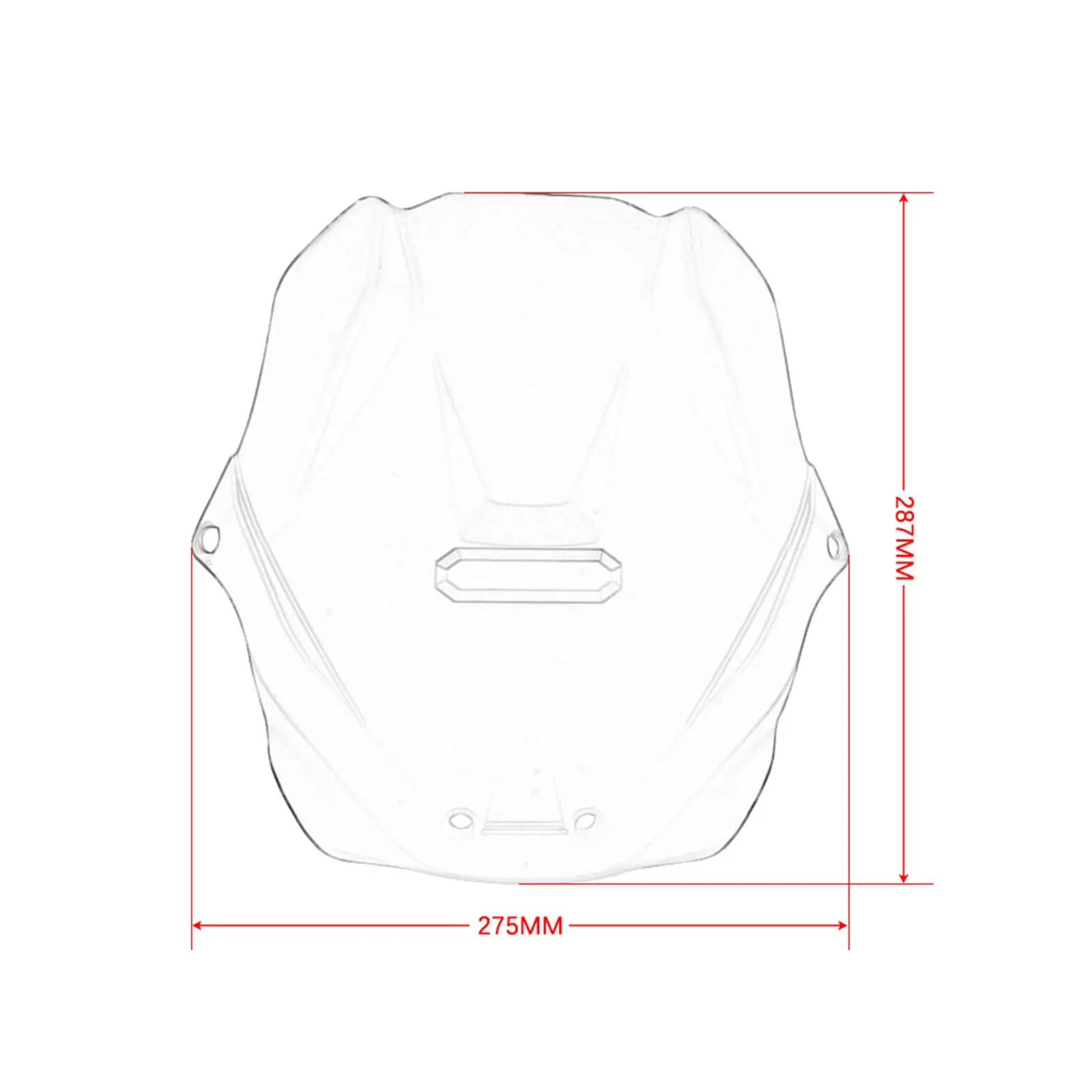 

Motorbike Engine Baffle Protection Cover Plastic Housing Guard Replacement Decoration for BMW R1200GS R1250RS