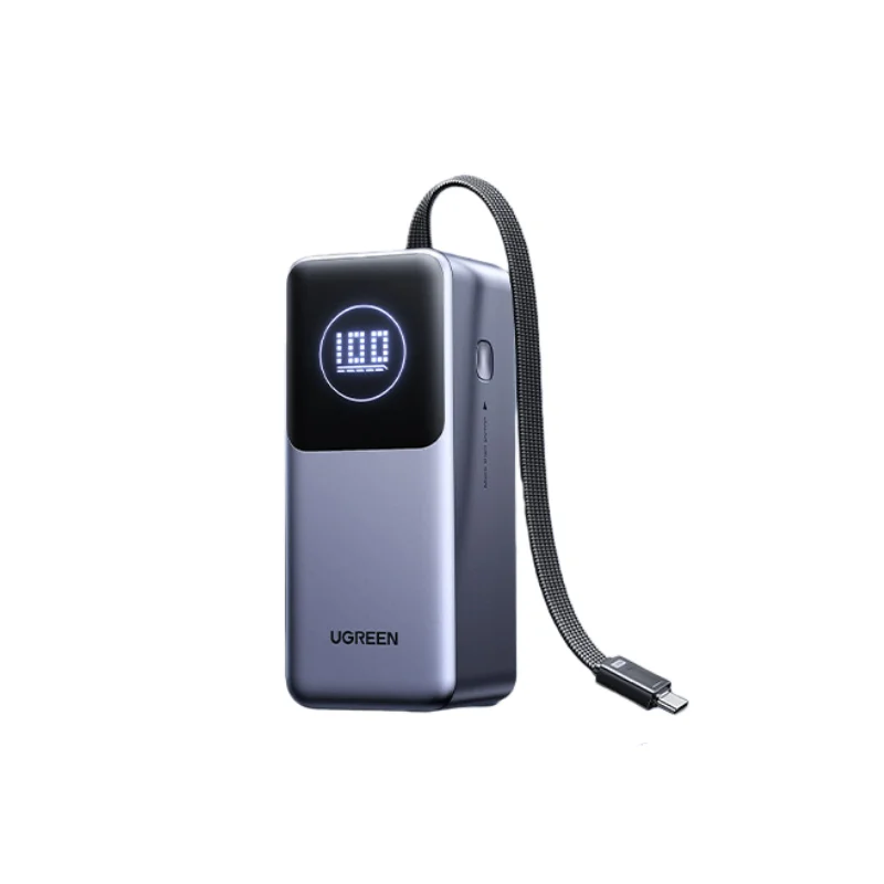 Hot Sales UGREEN Nexode Pro Series Power Bank Large Capacity Built-in Mobile Power TFT Screen Digital Display 100W/130W 165W