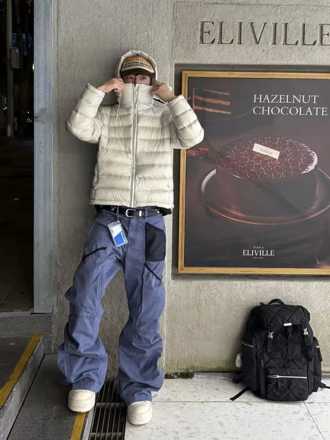 

Винтажные американские рабочие брюки в стиле стритвир с множеством карманов, мужские длинные брюки с прямым кроем, повседневные брюки для садоводов