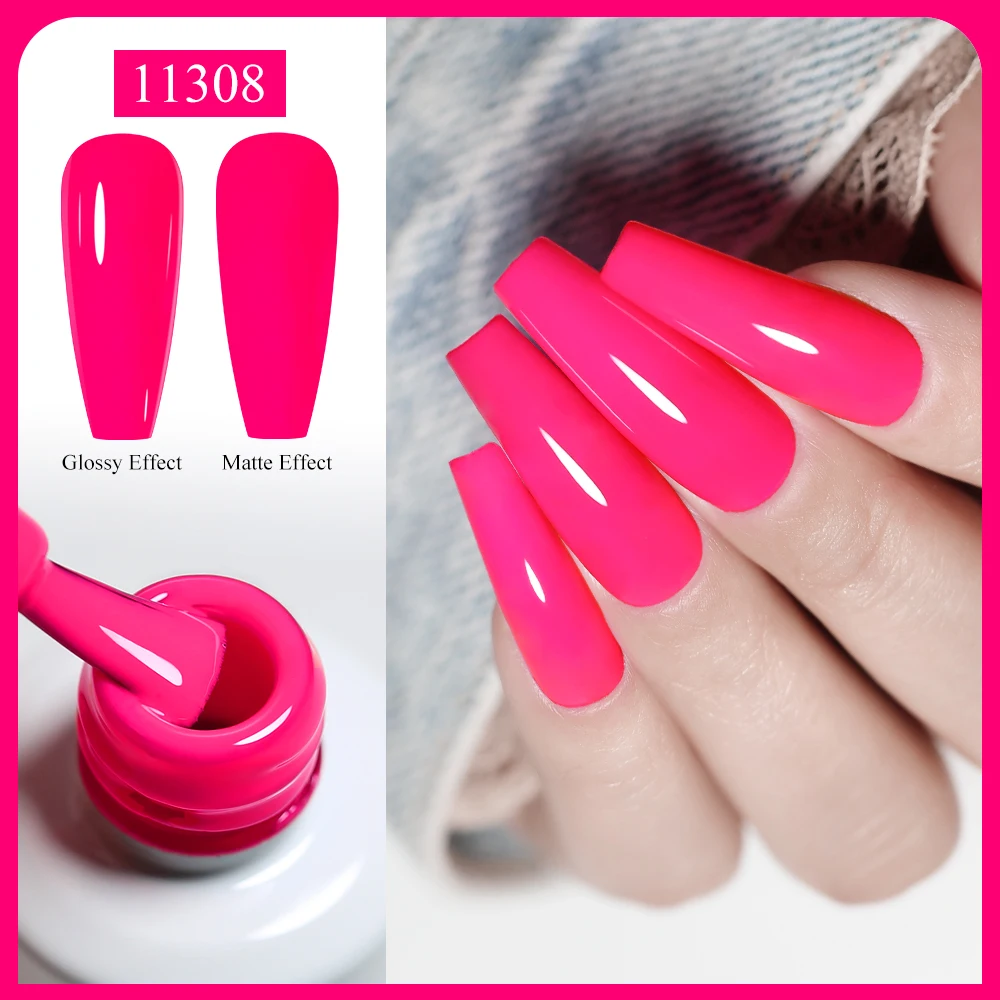 Clou Beaute 15ml Gel Nail Polish Top Coat Ongle Gel UV Vernis Semi Permanent Nail Art Varnish Lakiery Hybrydowe Manicure