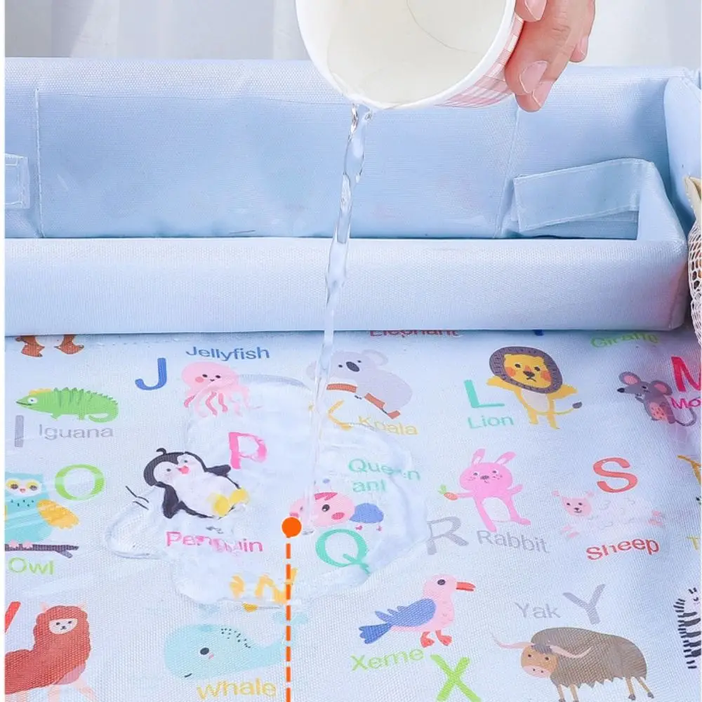 Adjustable Snack Tray Baby Car Seat Tray PVC Dining Tray Holder Desk Ox Cloth Car Tray Table Car Dining Plate