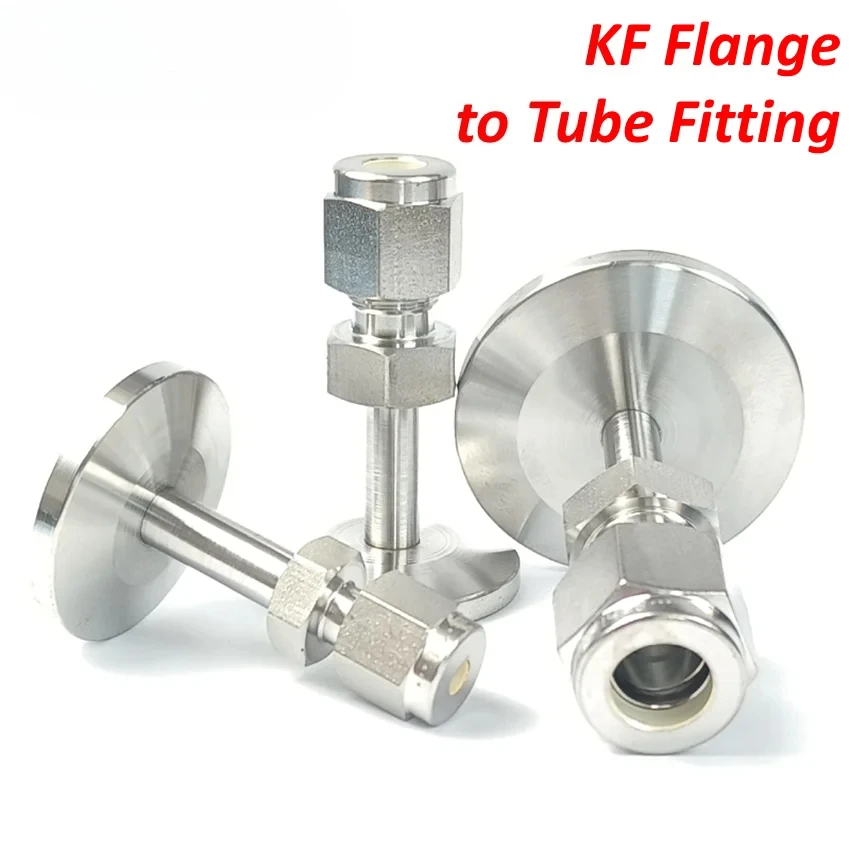

KF Flange to Tube Fitting LOK KF16 KF25 KF40 KF50 1/8 1/4 3/8 1/2 inch LOK 3mm 6mm 8mm 10mm LOK Stainless Steel 316 rpl Swagelok
