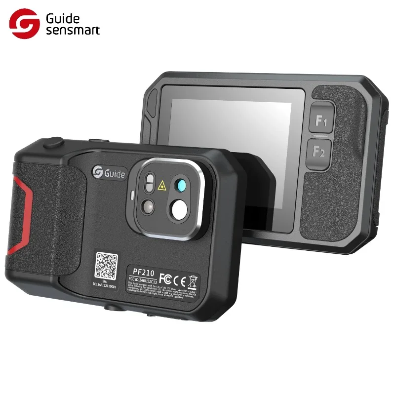 Guide Sensmart PF210 Infrared Thermal Imager 256x192 Detector 3.5'' LCD Touchscreen Wi-Fi Connection for Non-contact Inspection