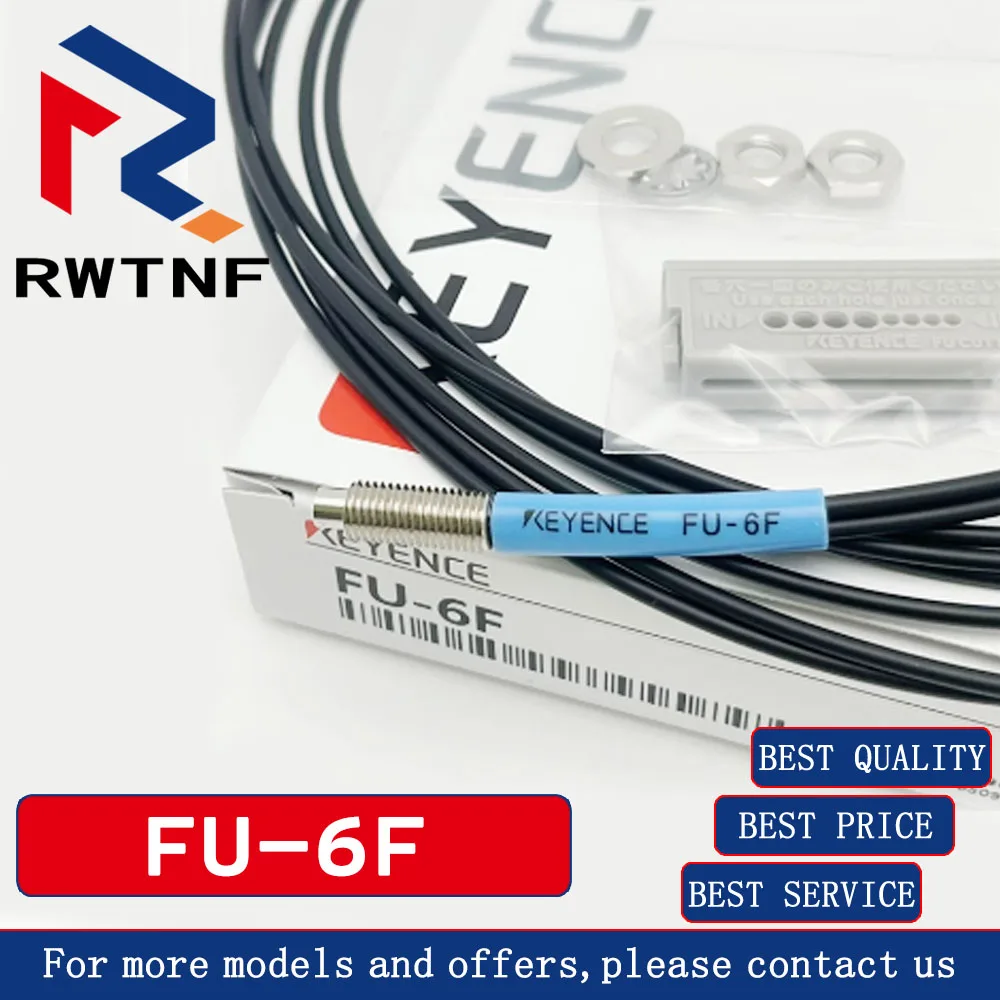 العلامة التجارية الجديدة حقيقية KEYENCE FU-6F عاكس M6 الألياف البصرية الاستشعار #1