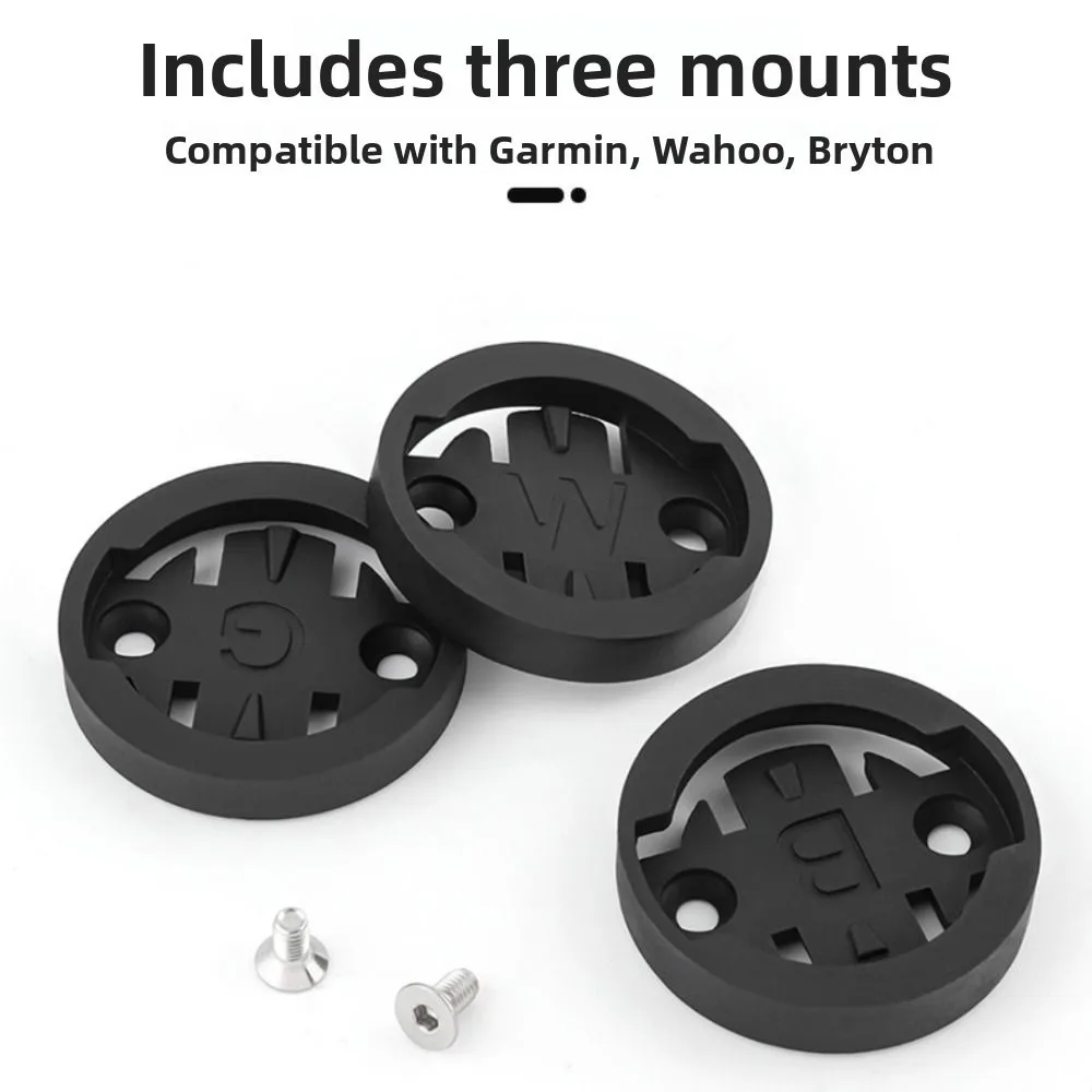 

22.2/25.4mm Bicycle TT Bar Stopwatch Holder Aluminum Alloy Multifunctional Bicycle Sports Camera Base Lightweight Stable