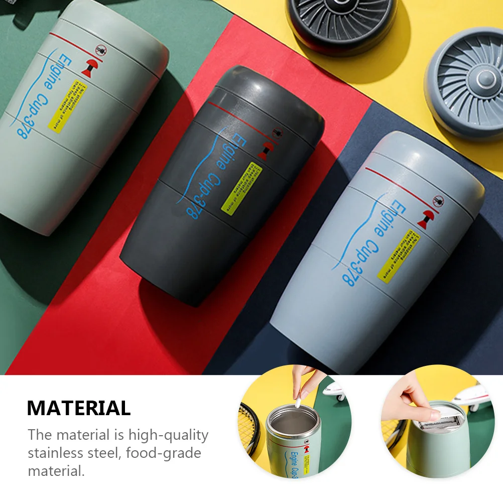 

350ml Stainless Steel Self Stirring Mug Auto Mix Cup Heat Insulation Double Layer Drinking Cup for Family Friends