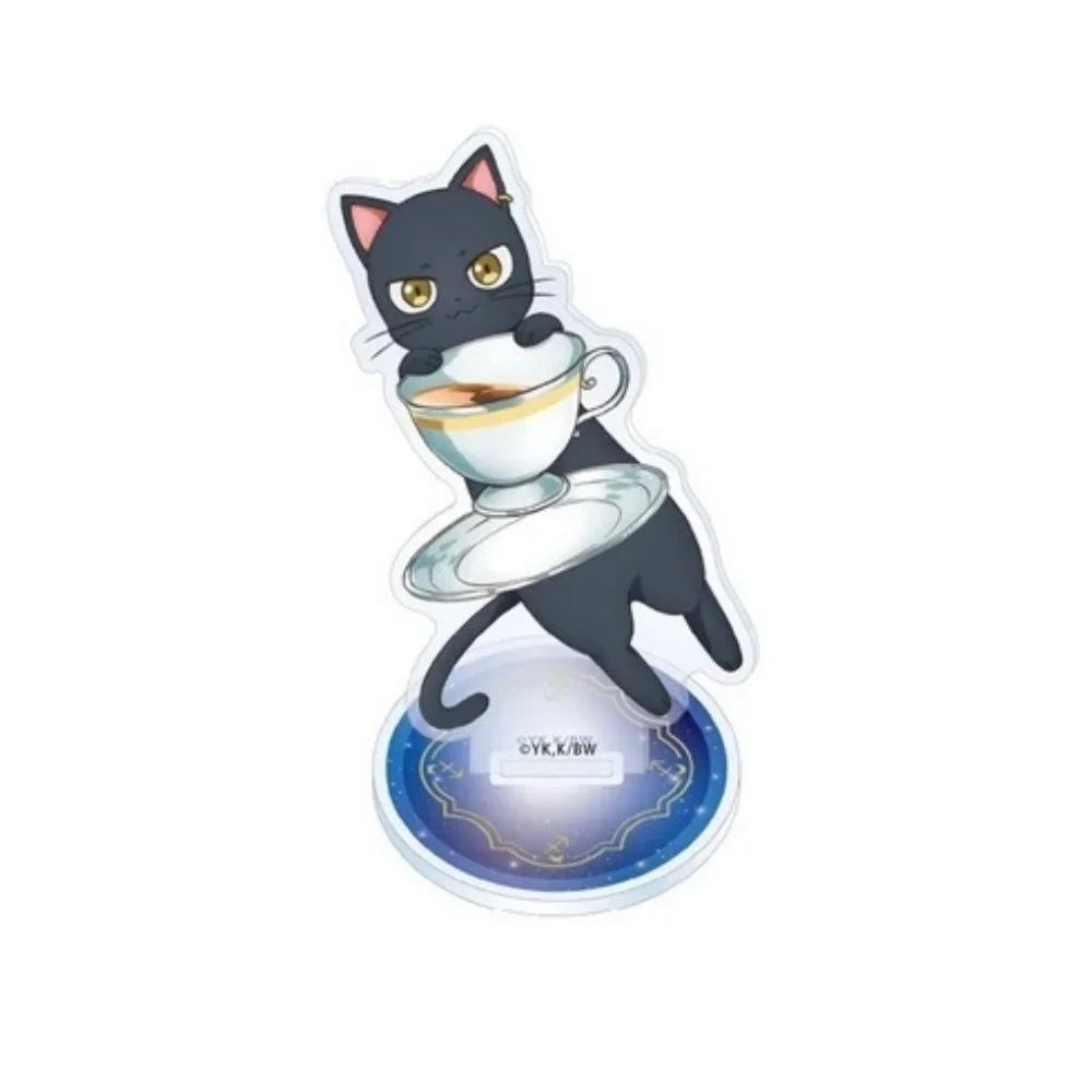 Anime The Classroom of a Black Cat and a Witch Acrylic Stand Spica Virgo Aria Aquarius Claude Maid Figure Gift Keychain