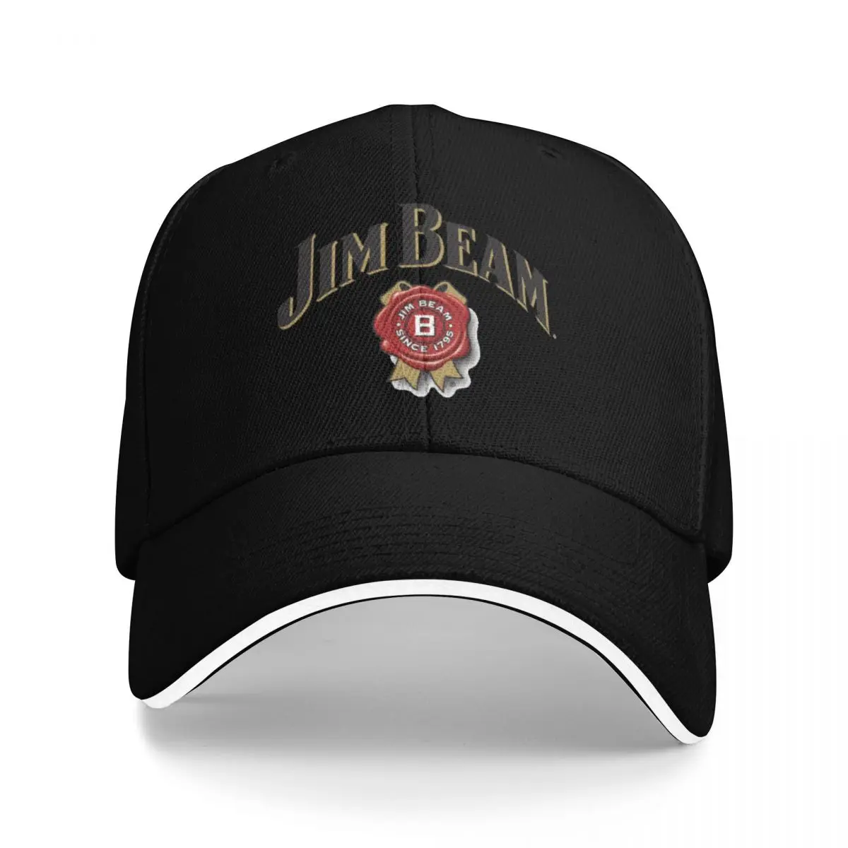 

Jim Beam Black Baseball Cap |-F-| Visor Sun Hats For Women Men's