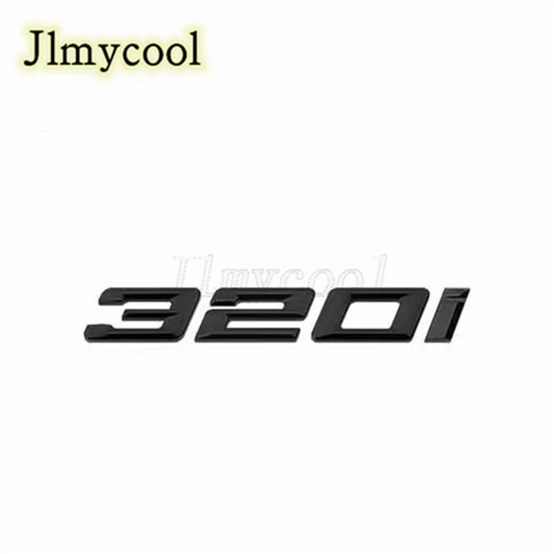New Font Numbers Letters 316i 318i 320i 325i 328i 330i 340i GT ABS Emblem for 3 Series E90 E46 F30 Car Trunk Sticker