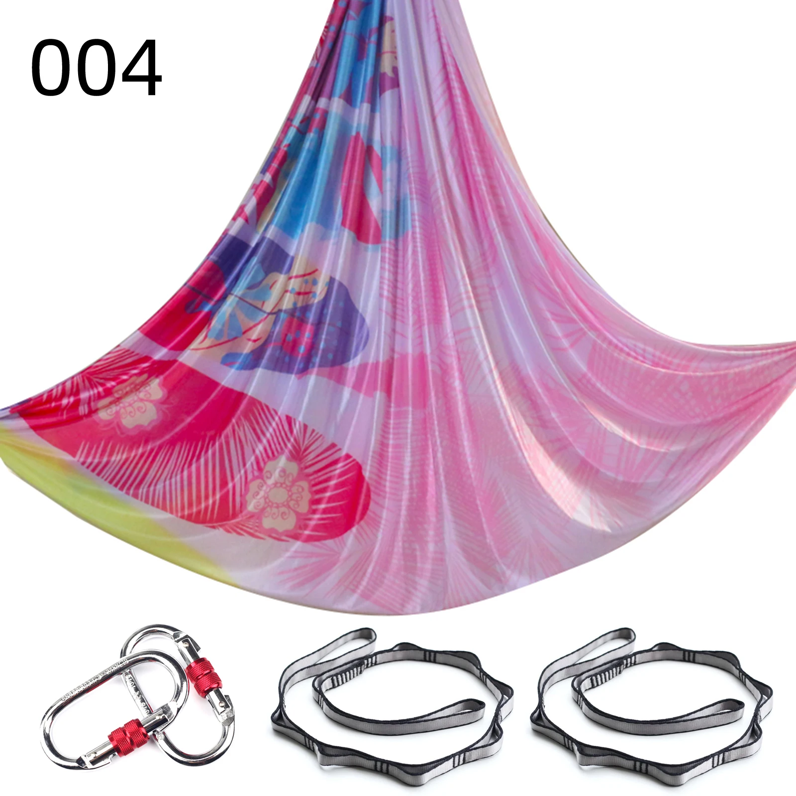 

NEW 8.7yard 8m Aerial Yoga Hammock Set Gradient Style-1 Aerial silks Yoga Fitness Stretch Belt For GYM Indoor Yoga Studio