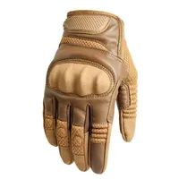 Tactical Gloves Airsoft Shooting Combat Gloves Hiking Cycling Hunting PU Leather Touch Screen Full Finger Gloves