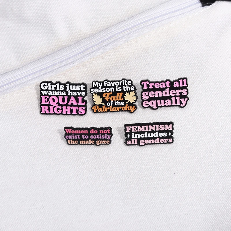 30 Arten feministische Emaille-Anstecknadeln, kreative Frauen und Mädchen, Power-Revers-Abzeichen, Broschen, Rucksack, Kleidung, Schmuck, Accessoires für Frauen – Detail 7