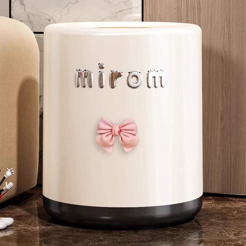 

Modern Living Room Trash can household high-value living room kitchen bedroom office bathroom toilet light luxury paper basket