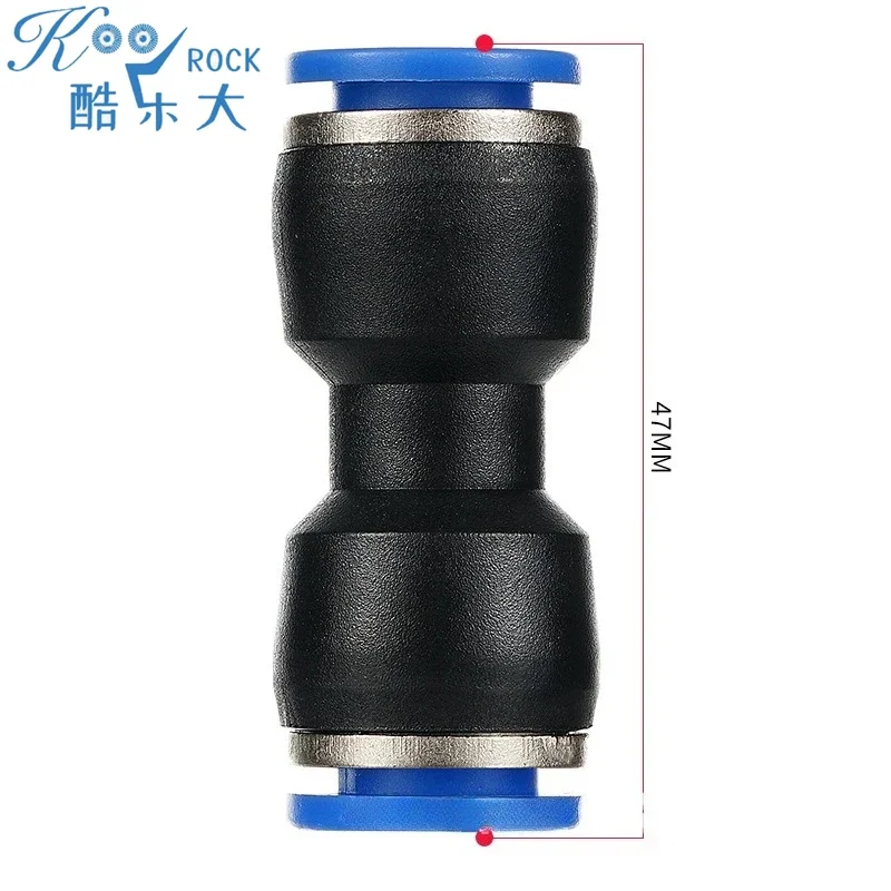 

Муфта для воздушного шланга, 2-портовая прямая пневматическая быстроразъемная/разъединительная трубка 4 мм, 6 мм, 8 мм, 10 мм, 12 мм, 14 мм, 16 мм