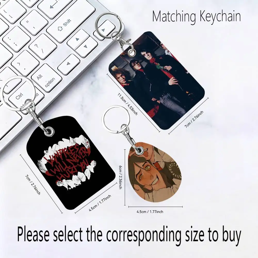 My C-Chemical Romance MCR Flag Protective Case For Apple AirTag/Access Card Holder/Pet Anti-Loss Tracking Device view 4