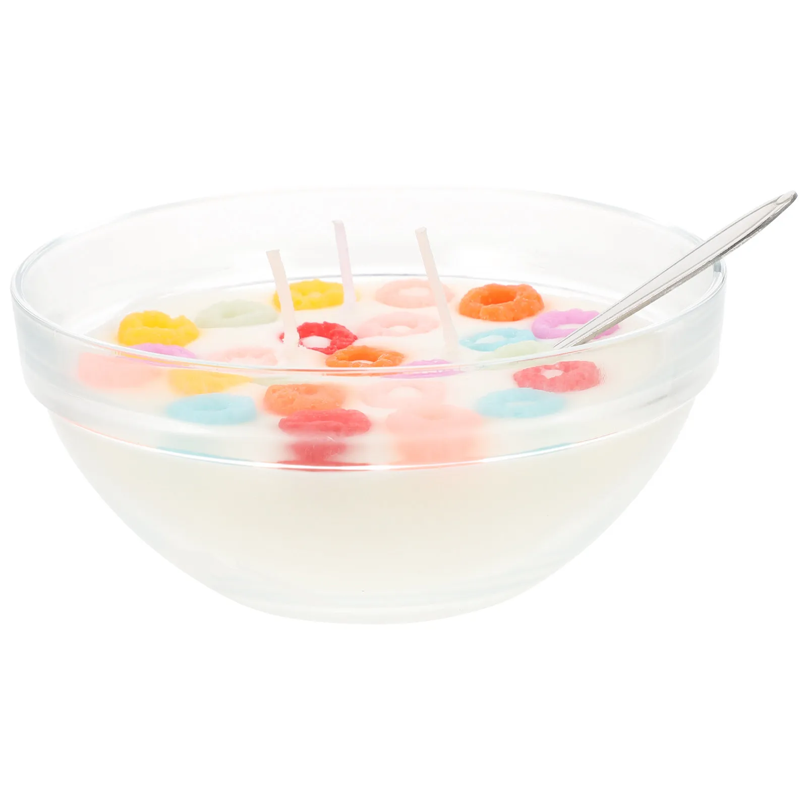 

Cereal Bowl Scented Premium Handmade Aromatherapy Decorative Food Shaped Desktop Home Decor Photo Prop