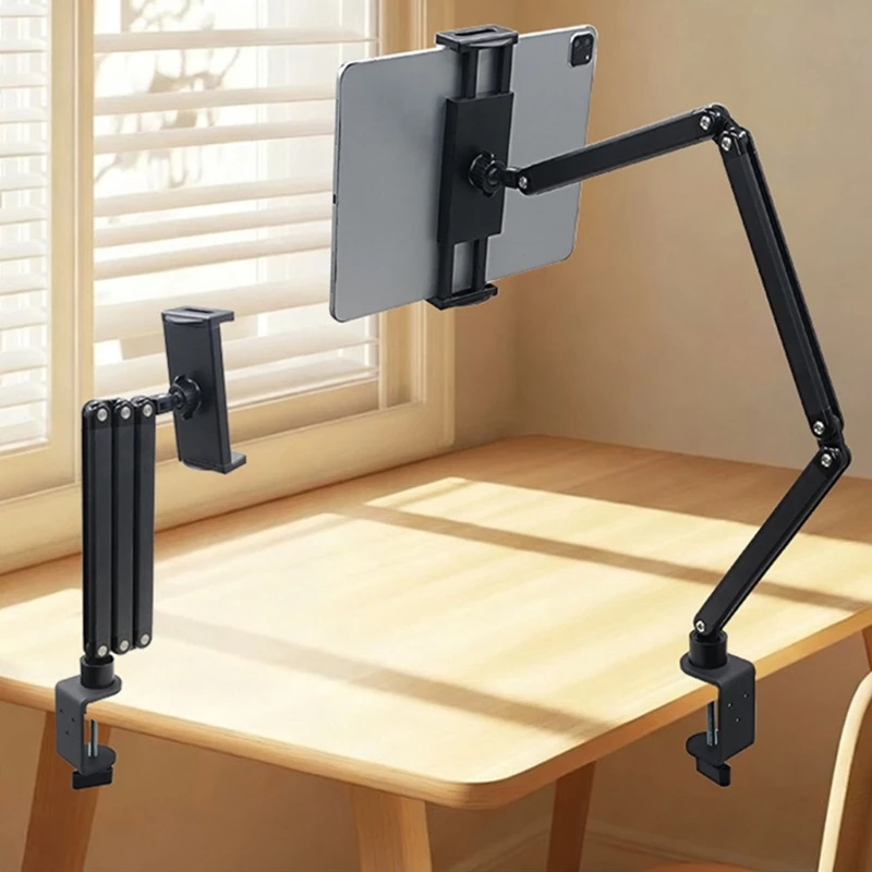  Tablets Arm Mount With Ball Joint For Laptops And Ereaders Up To 13.9Inches