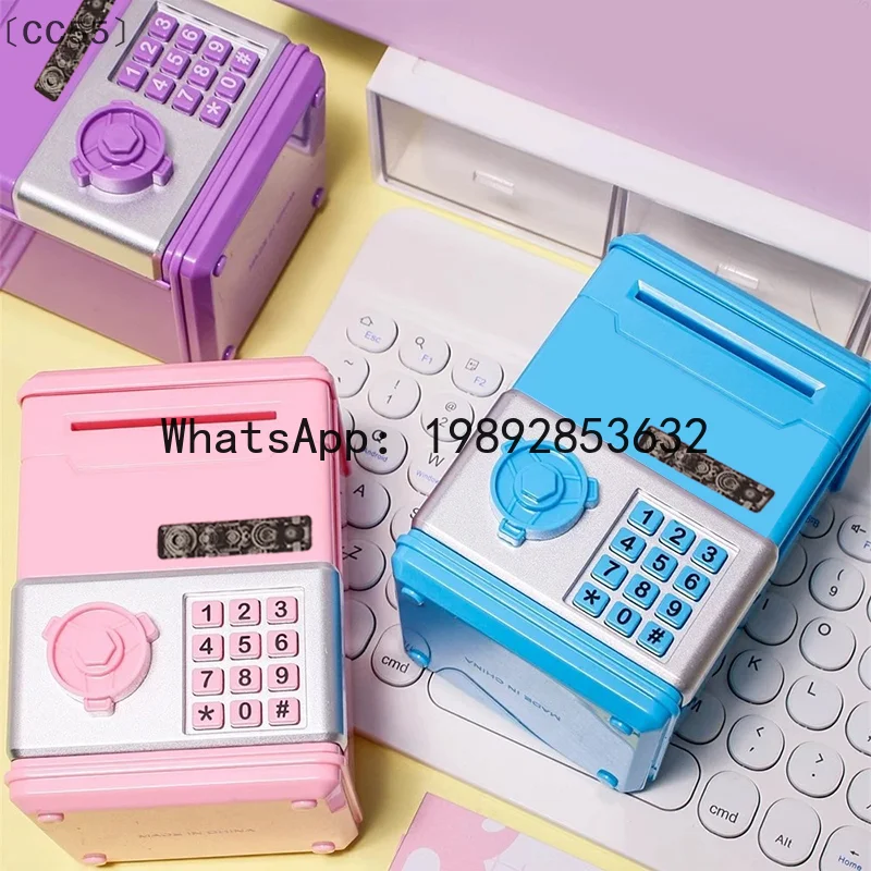 Creative Mini Size Savings Bank Children's Storage Piggy Bank Girl Storage Box Toy Birthday Gift（button is unavailable）