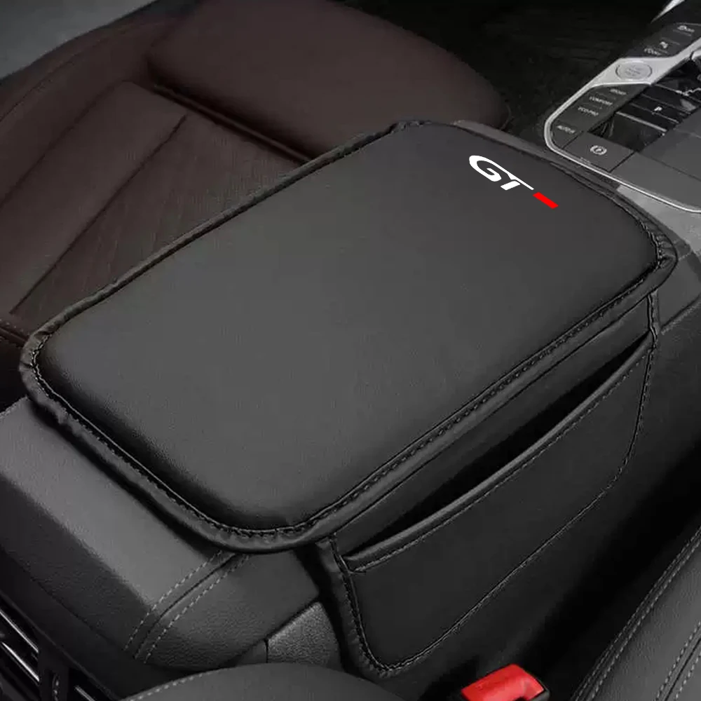 

Car Armrest Box Booster Cushion Storage Bag Center Console Box For Peugeot 3008 5008 GT 2016 2017 2018 2019 2020 2021 2022 2023