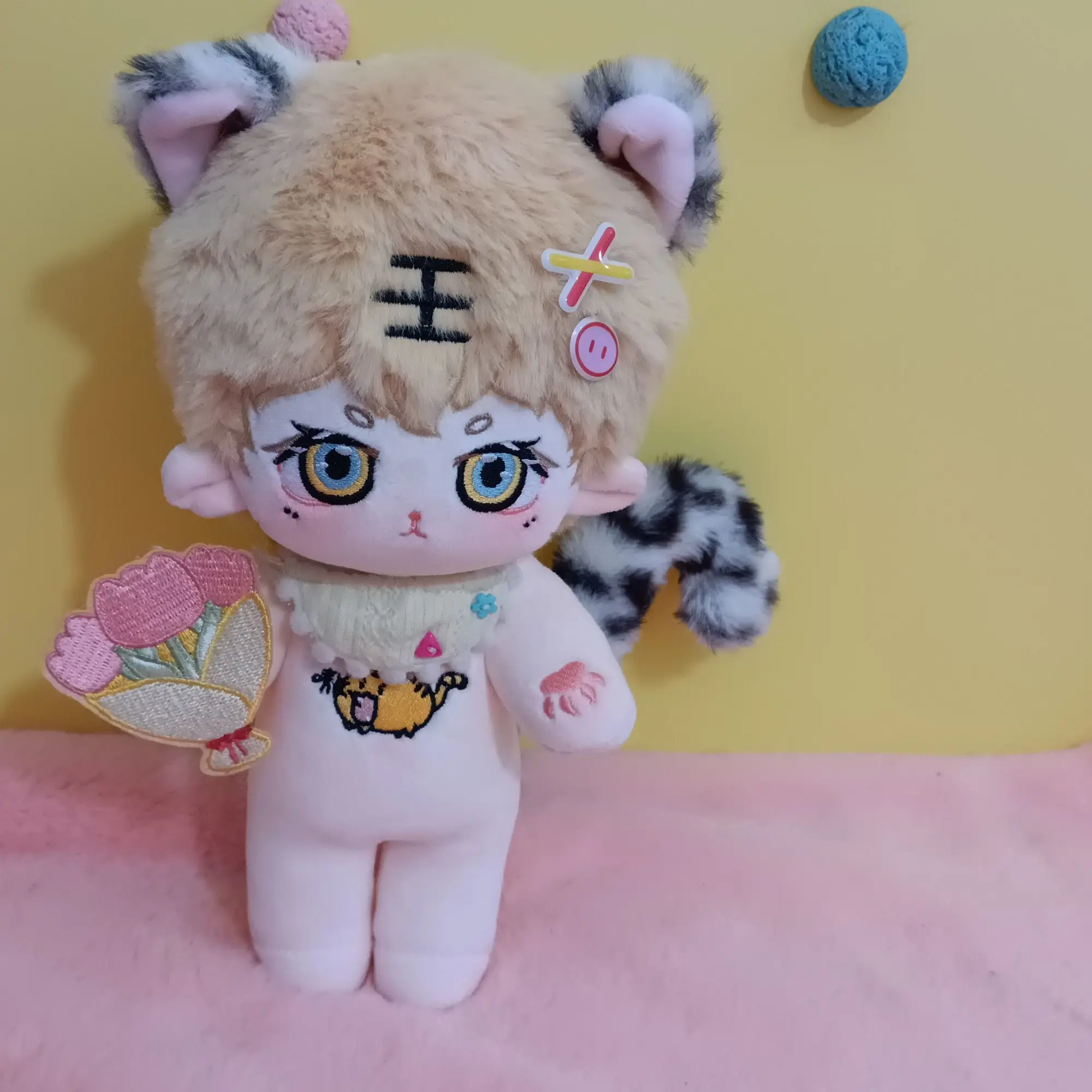 

Stuffed 20cm Anime Game Awoo / Howl Cartoon Plush Doll Toy COS Dress-up Children Adults Collectible Cotton Gifts