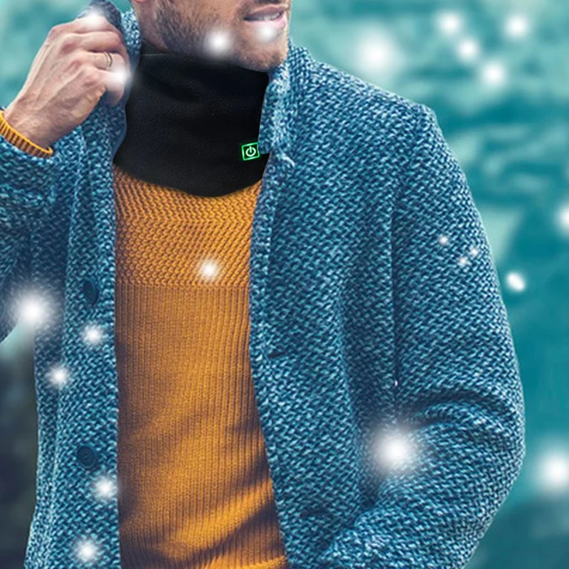 

2026 Лидер продаж, 3-скоростной шарф с USB-подогревом — умная грелка для шеи с подогревом для мужчин и женщин, зимнее тепло, активный отдых на свежем воздухе