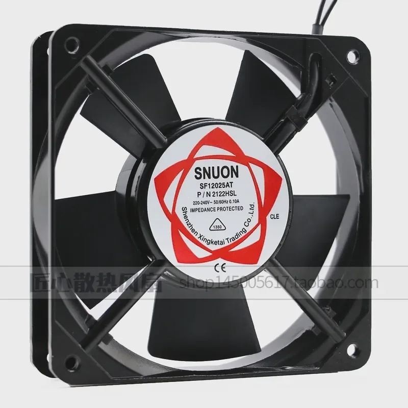 DP201AT 2122HSL Cabinet Cooling Fan for SUNON 220V 0.10A 120x120x25mm