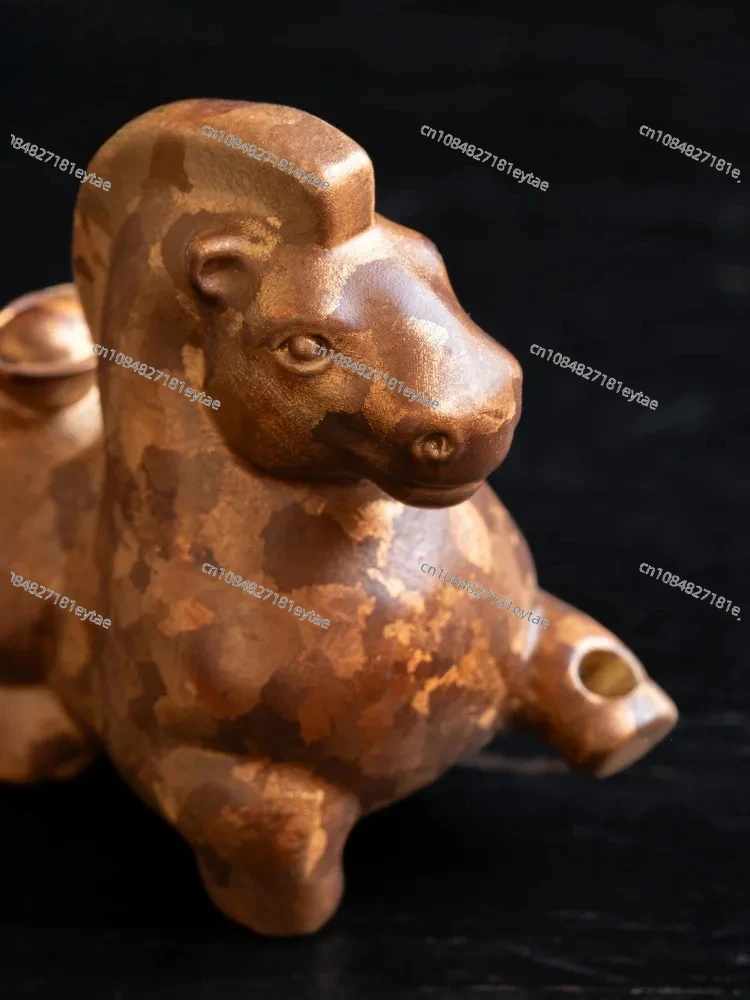 Indoor Bronze Thread Incense Burner, Incense Insert for Tea Ceremony Ornament, Pony Base Tray Holder, Home Decor
